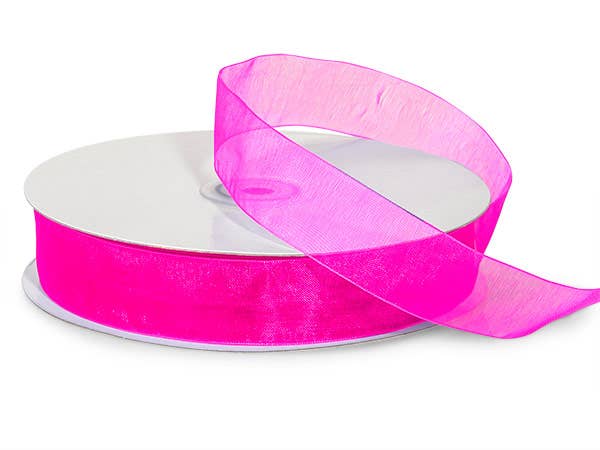 Sheer Organza Gift Packaging Ribbon